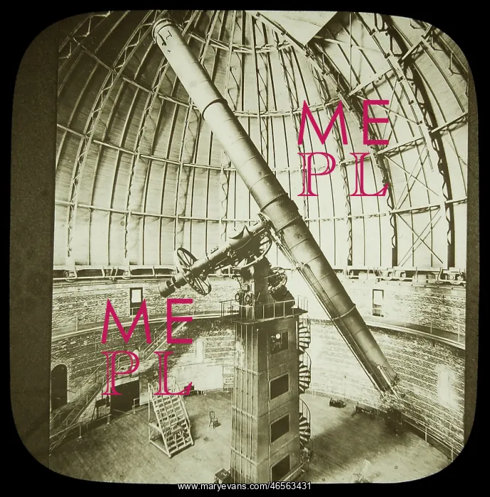 : Great telescope at Yerkes Observatory, USA : Great telescope at Yerkes Observatory, USA