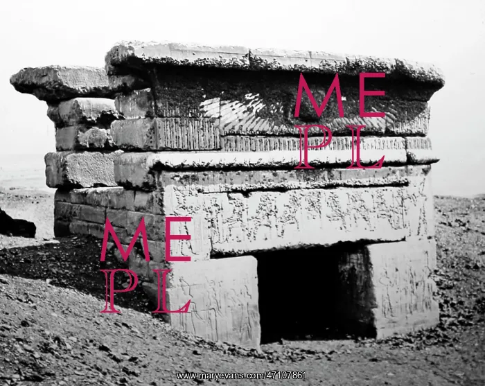  : Great Temple, Dendera, Egypt, Victorian period