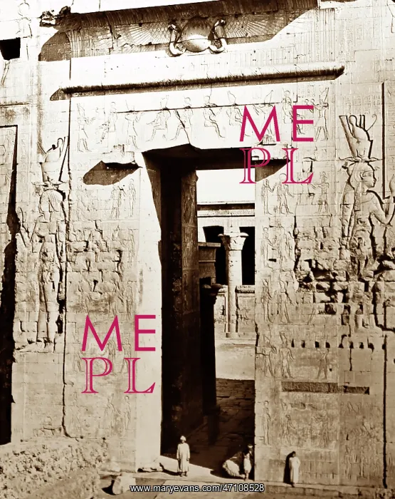  : Great Temple, Edfu, Egypt, Victorian period