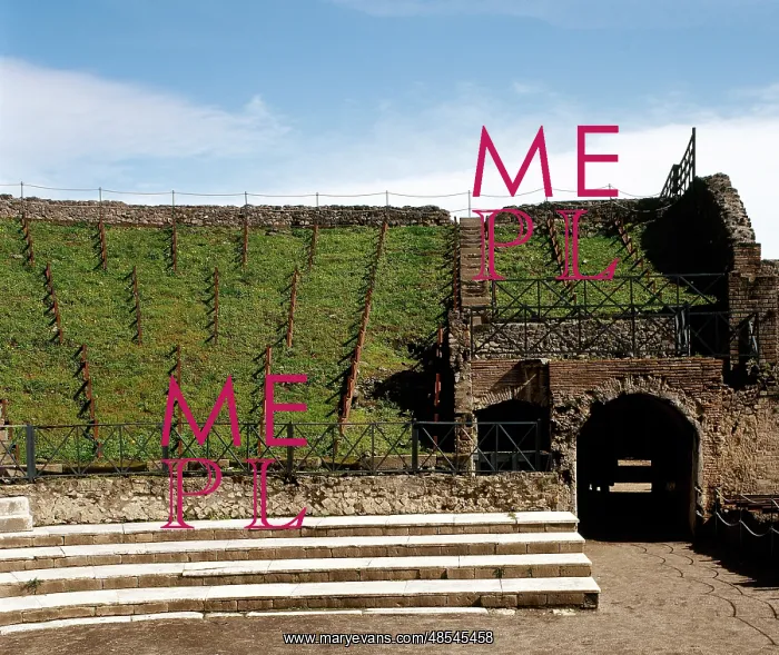 : Great Theater. Pompeii. Italy : Great Theater. Pompeii. Italy