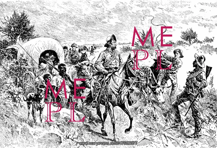 : Great Trek, Voortrekker Wagon Train : Great Trek, Voortrekker Wagon Train