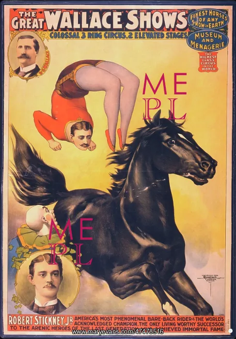 : The great Wallace shows: colossal 3 ring circus, 2 elevated : The great Wallace shows: colossal 3 ring circus, 2 elevated