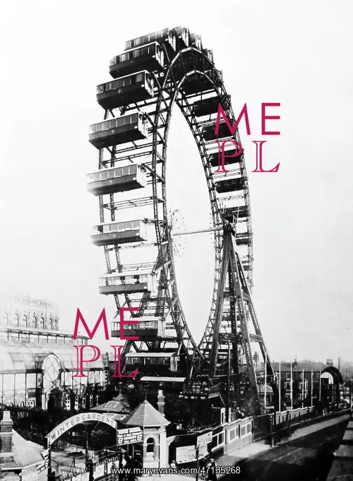  : The Great Wheel, Blackpool, probably late 1890s