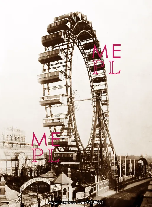  : The Great Wheel, Blackpool, probably late 1890s