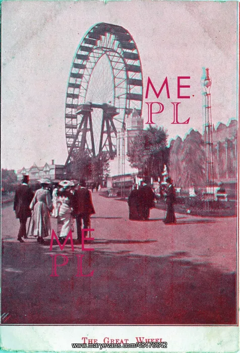 : The Great Wheel, Empire of India Exhibition, Earls Court, En : The Great Wheel, Empire of India Exhibition, Earls Court, En