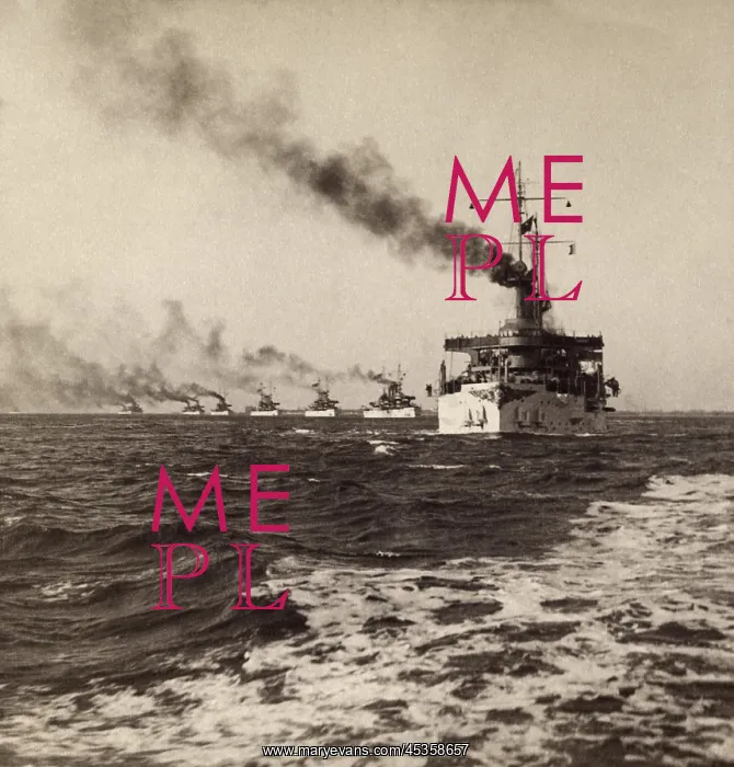 : The Great White Fleet led by the flagship, USS Connecticut : The Great White Fleet led by the flagship, USS Connecticut