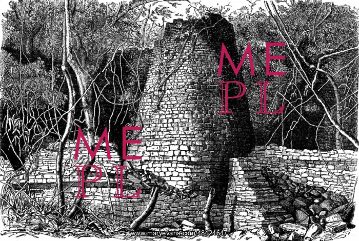 : Great Zimbabwe, Africa. Ruins including massive : Great Zimbabwe, Africa. Ruins including massive