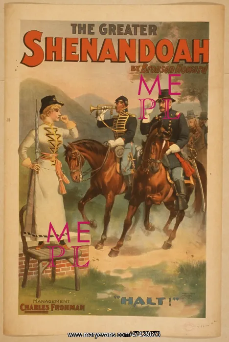 : The greater Shenandoah by Bronson Howard : The greater Shenandoah by Bronson Howard