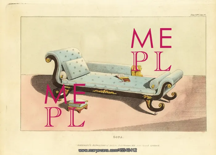 : Grecian sofa, 1811 : Grecian sofa, 1811