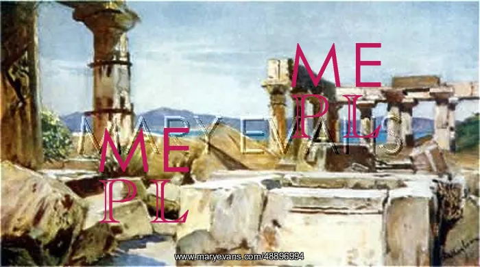  : GREECE / AEGINA / TEMPLE