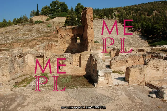  : Greece. Argos. Roman Baths and Theatre