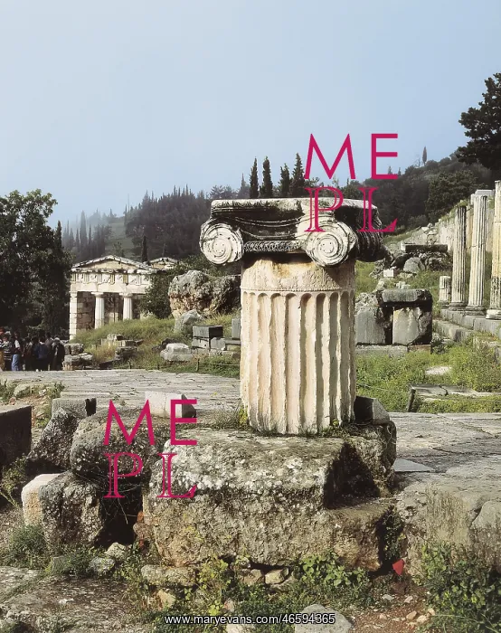  : GREECE. CENTRAL GREECE. PHOCIS. Delphi. Sacred