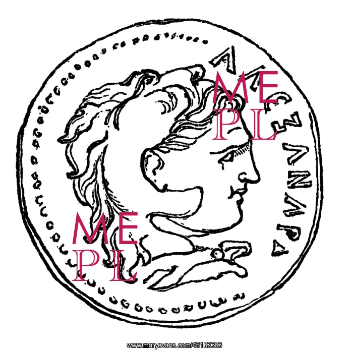: Greece, coin, from the time of Alexander of the Great : Greece, coin, from the time of Alexander of the Great