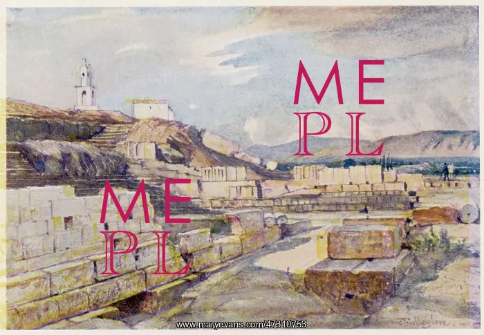 : GREECE / ELEUSIS / TEMPLE : GREECE / ELEUSIS / TEMPLE