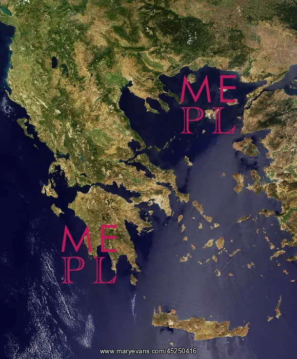 : GREECE. Image taken by NASA's Terra satellite : GREECE. Image taken by NASA's Terra satellite