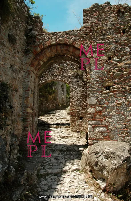 : Greece. Mystras. Gate of Monemvasia. 13th Century. Fortified : Greece. Mystras. Gate of Monemvasia. 13th Century. Fortified