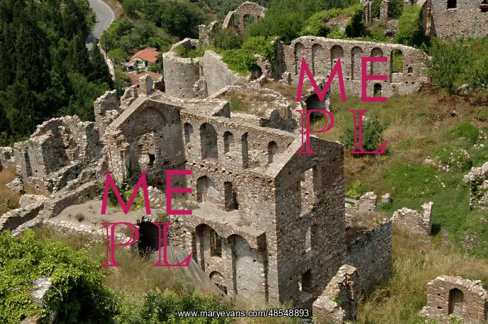 : Greece. Mystras. The Palace of Despots : Greece. Mystras. The Palace of Despots