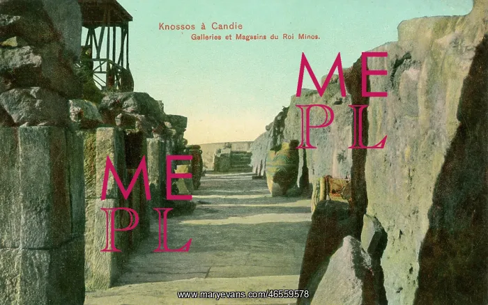 : Greece - Palace of King Minos at Knossos : Greece - Palace of King Minos at Knossos