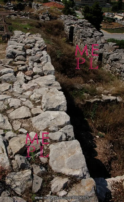 : Greece. Tiryns. Cyclopean wall : Greece. Tiryns. Cyclopean wall