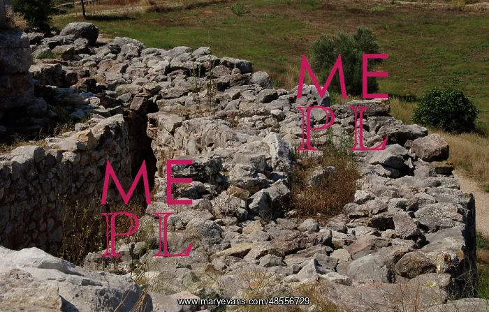 : Greece. Tiryns. Cyclopean wall : Greece. Tiryns. Cyclopean wall