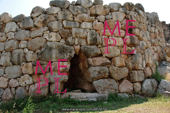 : Greece. Tiryns. Cyclopean wall : Greece. Tiryns. Cyclopean wall