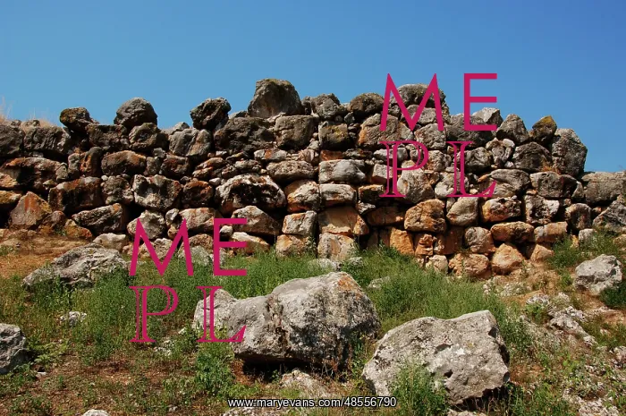 : Greece. Tiryns. Cyclopean wall : Greece. Tiryns. Cyclopean wall
