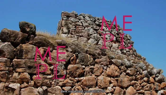 : Greece. Tiryns. Cyclopean wall : Greece. Tiryns. Cyclopean wall