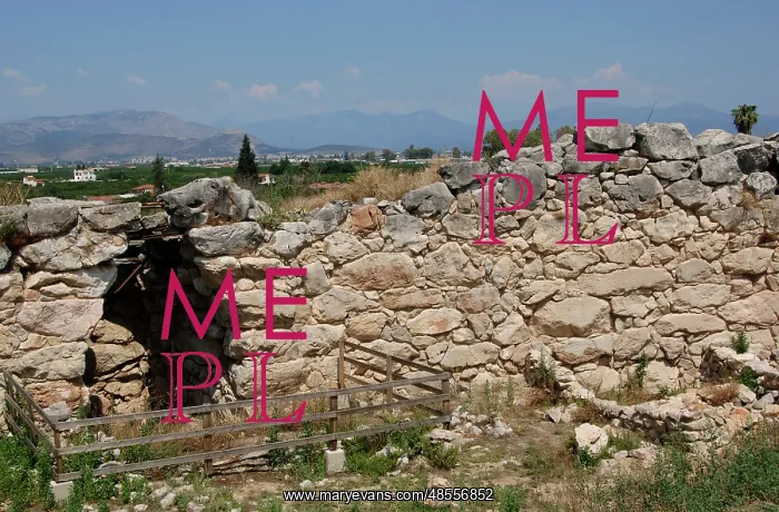 : Greece. Tiryns. Cyclopean wall : Greece. Tiryns. Cyclopean wall