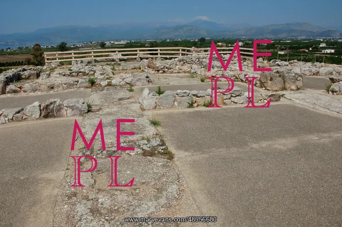 : Greece. Tiryns. Ruins : Greece. Tiryns. Ruins