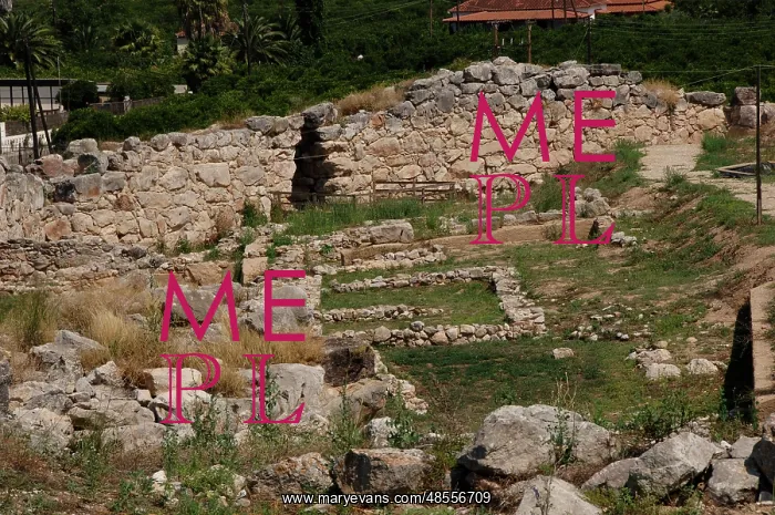 : Greece. Tiryns. Ruins : Greece. Tiryns. Ruins