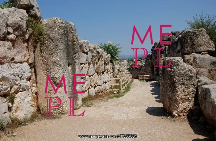 : Greece. Tiryns. Ruins : Greece. Tiryns. Ruins