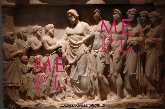 : Greek Art. 5th-4th centuries BCE. Greece. Votive relief in p : Greek Art. 5th-4th centuries BCE. Greece. Votive relief in p