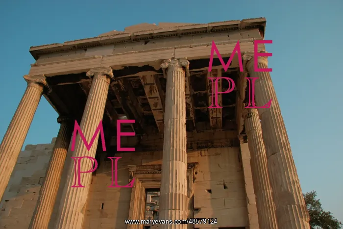 : Greek Art. Erechtheion. Acropolis. Athens. Attica. Central : Greek Art. Erechtheion. Acropolis. Athens. Attica. Central