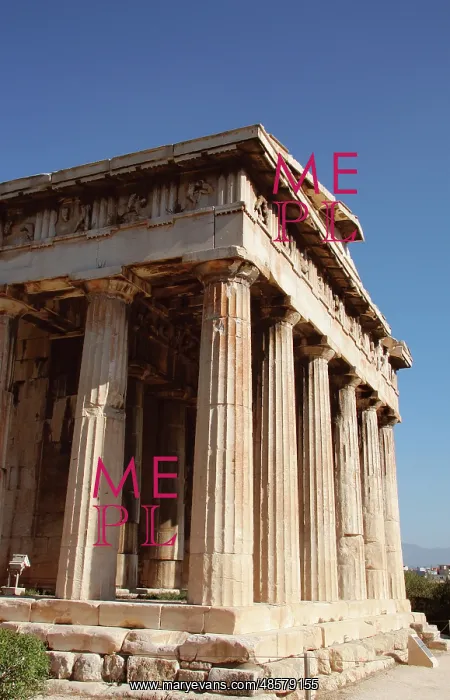: Greek Art. Temple of Hephaestus or Theseion. Agora of Athens : Greek Art. Temple of Hephaestus or Theseion. Agora of Athens
