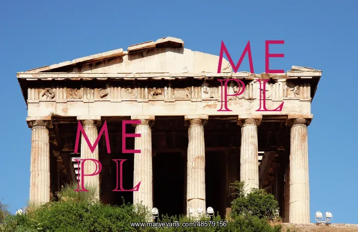 : Greek Art. Temple of Hephaestus or Theseion. Agora of Athens : Greek Art. Temple of Hephaestus or Theseion. Agora of Athens