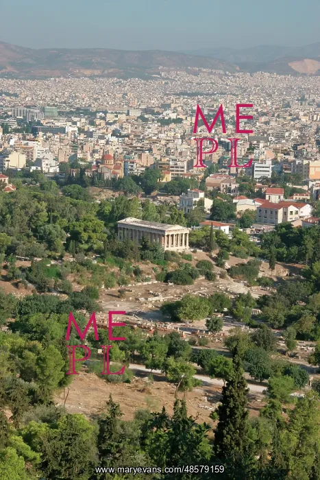 : Greek Art. Temple of Hephaestus or Theseion. Agora of Athens : Greek Art. Temple of Hephaestus or Theseion. Agora of Athens