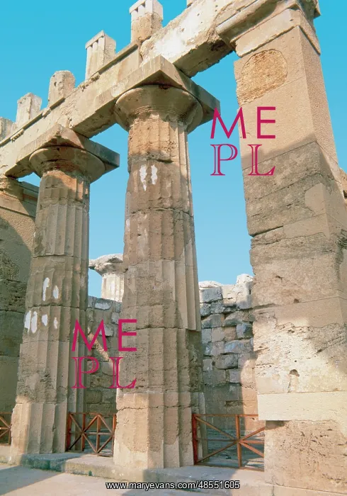: Greek Art. Temple of Hera (Temple E). 460-450 B.C. the East : Greek Art. Temple of Hera (Temple E). 460-450 B.C. the East