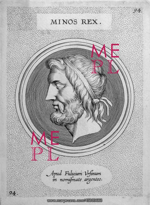 : Greek myth: Minos, King of Crete : Greek myth: Minos, King of Crete