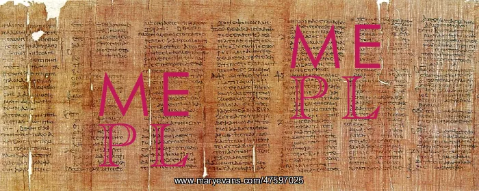 : Greek Papyrus Horoscope : Greek Papyrus Horoscope