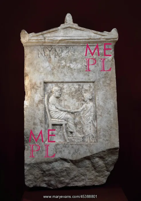 : Greek stele, Musee Lapidaire, Avignon : Greek stele, Musee Lapidaire, Avignon
