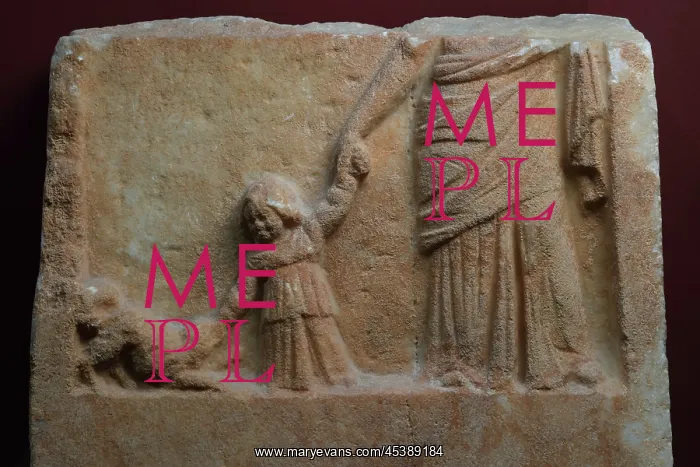 : Greek stele, Musee Lapidaire, Avignon : Greek stele, Musee Lapidaire, Avignon