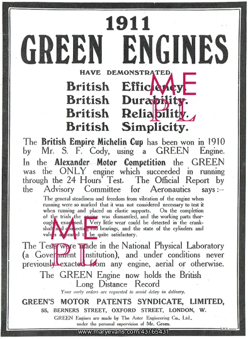 : Green Aeroplane Engines Have Demonstrated : Green Aeroplane Engines Have Demonstrated
