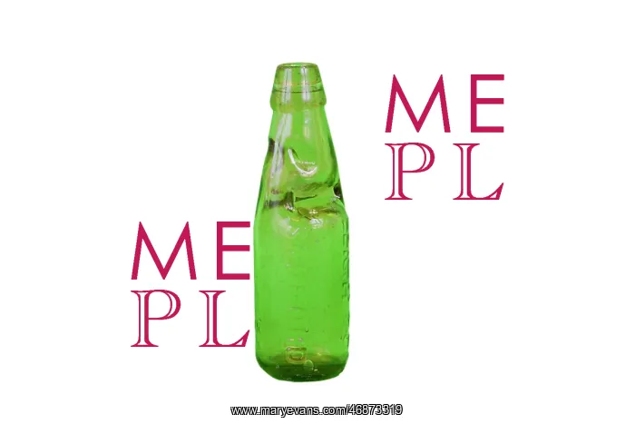 : Green Codd bottle : Green Codd bottle