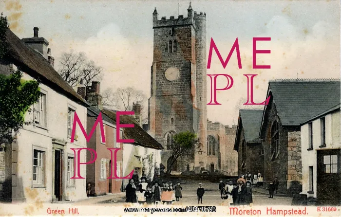 : Green Hill, Moreton Hampstead, Devon : Green Hill, Moreton Hampstead, Devon