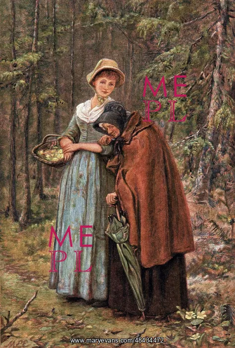 : The Green Leaf and the Sere. Illustration by Mary : The Green Leaf and the Sere. Illustration by Mary