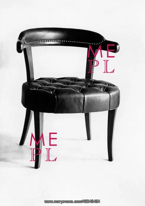 : Green leather chair, 1935 : Green leather chair, 1935