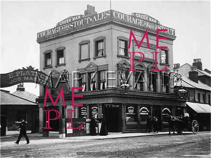 : GREEN MAN, LEYTONSTONE : GREEN MAN, LEYTONSTONE