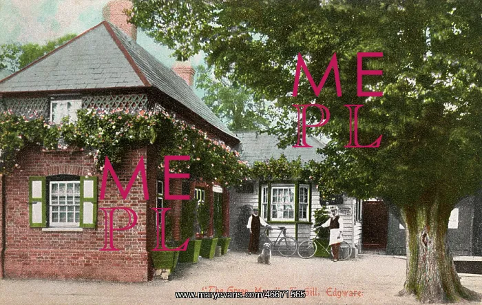 : The Green Man pub, Barnet, London : The Green Man pub, Barnet, London