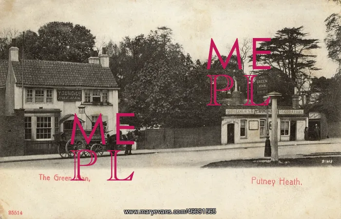 : The Green Man Pub - Putney Heath : The Green Man Pub - Putney Heath