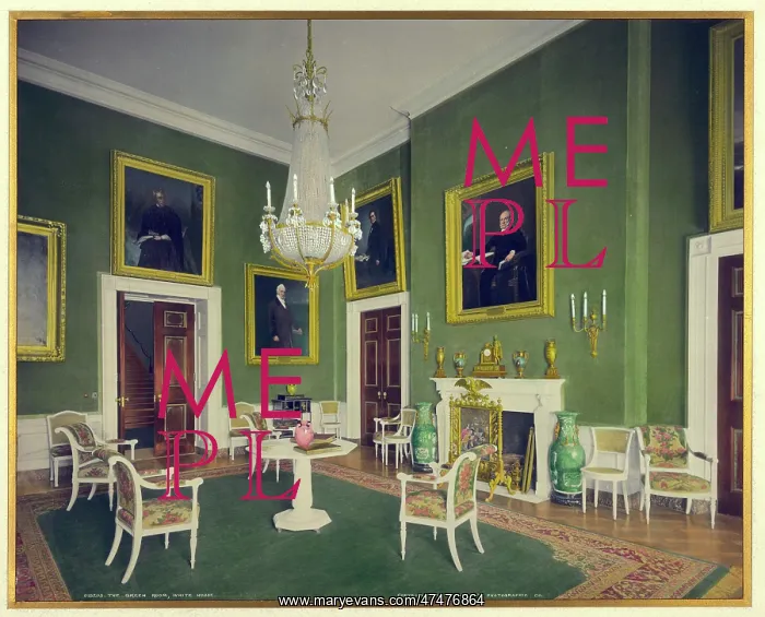  : The Green Room, White House